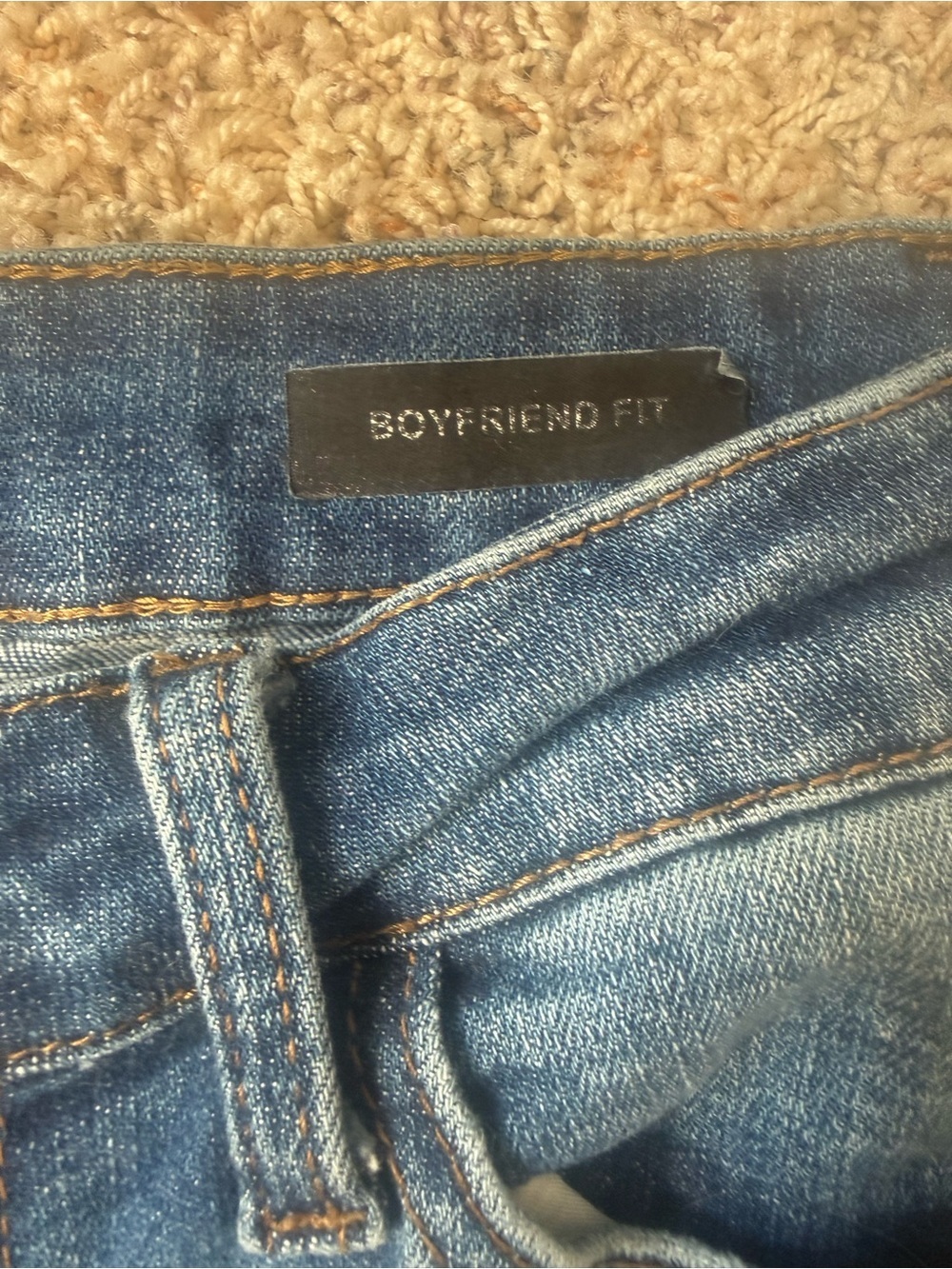 Judy Blue Jeans Women 25 Distressed Boyfriend Fit Dark Wash Boutique Preppy - Picture 10 of 13